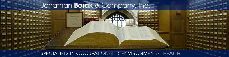 Jonathan Borak & Company, Inc. - Specialists in Occupational and Environmental Health